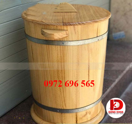 Thùng gỗ đựng gạo 20kg phong thủy lựa chọn tốt nhất cho mọi gia đình